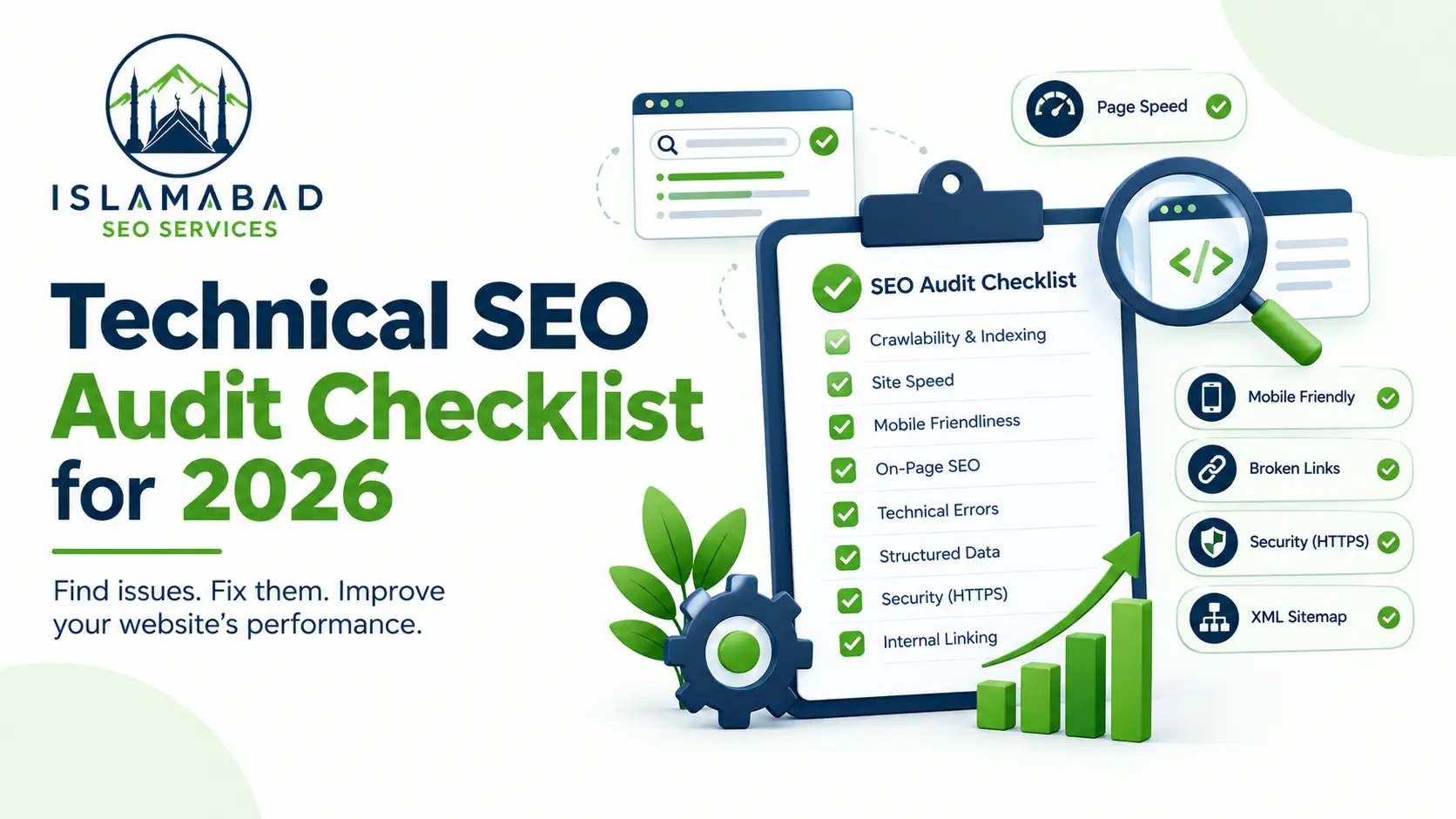 Technical SEO audit checklist for website performance